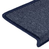 Graue und blaue Treppenmatten Dorul 65x21x4cm (15 St.)