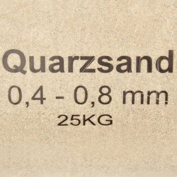 Filtersand Theresia 25 kg 0,4–0,8 mm
