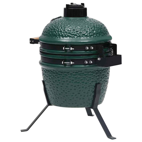Grüner Kamado 2-in-1 Grill/Smoker Keramik Duc 56cm