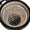Grüner Kamado 2-in-1 Grill/Smoker Keramik Duc 56cm