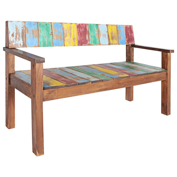 Sitzbank Cioroi 115cm (recyceltes Massivholz)