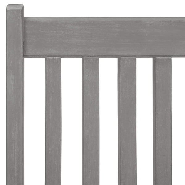 Graue Gartenstühle Vienita (4 Stück Akazienholz)