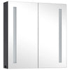 LED-Badezimmerspiegelschrank Ruge 62x14x60cm