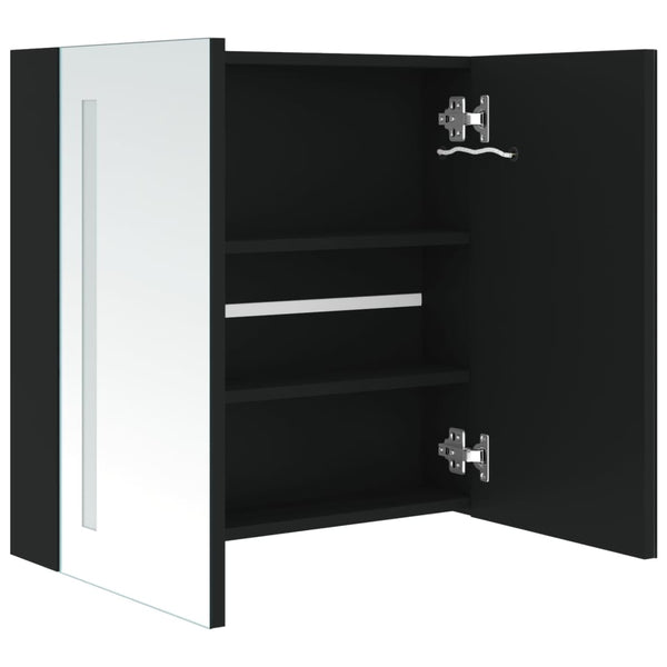 LED-Badezimmerspiegelschrank Ruge 62x14x60cm