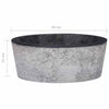 Schwarzes Waschbecken Mara Ø40x15cm (Marmor)
