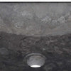Schwarzes Waschbecken Borigyuri 40x40x10cm (Marmor)