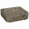 Graues Waschbecken Borigyuri 40x40x10cm (Marmor)