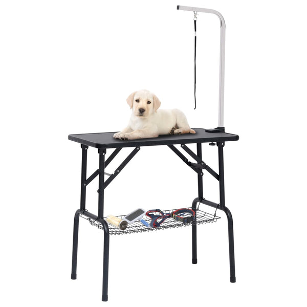 Verstellbarer Hundefrisiertisch Anfernee (mit Galgen und Korb)