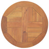 Tischplatte Leba 2,5cm 40cm (Teak rund)