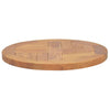 Tischplatte Leba 2,5cm 40cm (Teak rund)