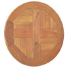 Tischplatte Leba 2,5cm 40cm (Teak rund)