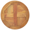 Tischplatte Leba 2,5cm 40cm (Teak rund)
