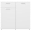 Weißes Sideboard Bayko 80x36x75cm (Holz)