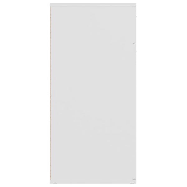 Weißes Sideboard Bayko 80x36x75cm (Holz)