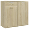 Kommode Sonoma Eiche Bayko 80x36x75cm (Holz)