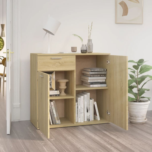 Kommode Sonoma Eiche Bayko 80x36x75cm (Holz)