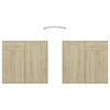 Kommode Sonoma Eiche Bayko 80x36x75cm (Holz)