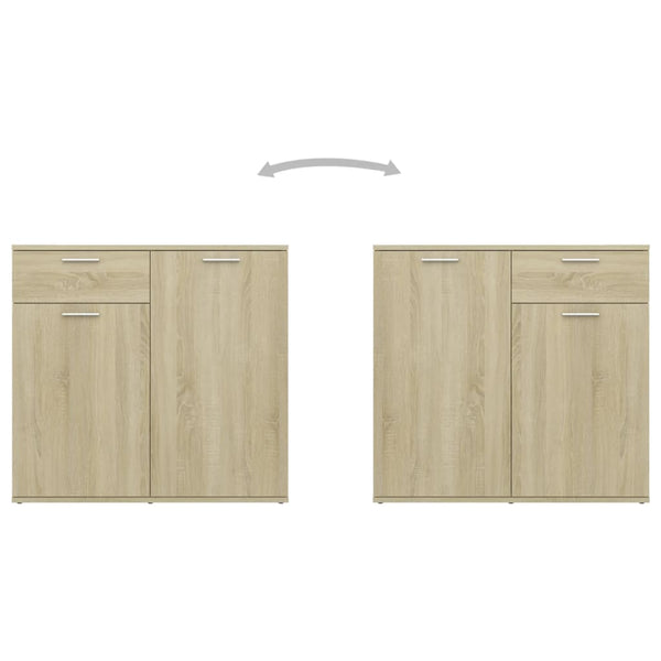 Kommode Sonoma Eiche Bayko 80x36x75cm (Holz)