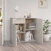 Betongraues Sideboard Bayko 80x36x75cm (Holz)