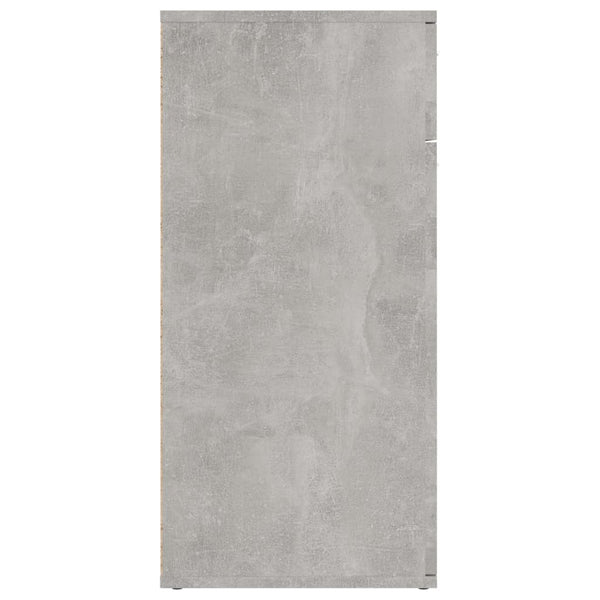 Betongraues Sideboard Bayko 80x36x75cm (Holz)
