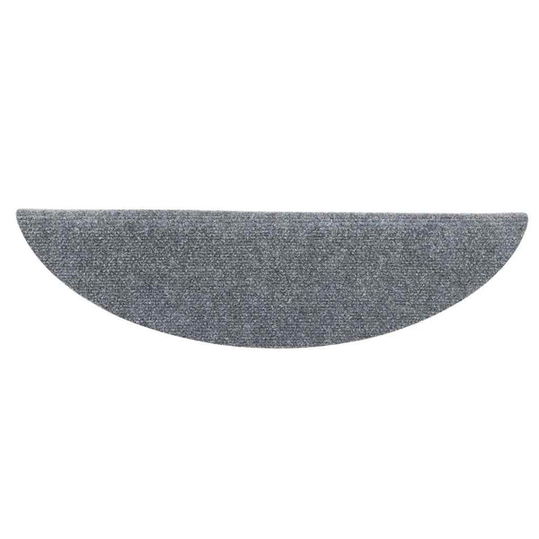 Hellgraue selbstklebende Treppenmatten Corbett 56x17x3cm (5 Stück)