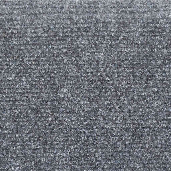 Hellgraue selbstklebende Treppenmatten Corbett 56x17x3cm (5 Stück)