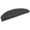 Dunkelgraue selbstklebende Treppenmatten Corbett 65x21x4cm (5 St.)