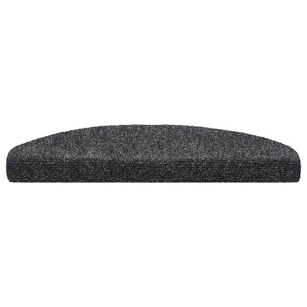 Dunkelgraue selbstklebende Treppenmatten Corbett 65x21x4cm (5 St.)