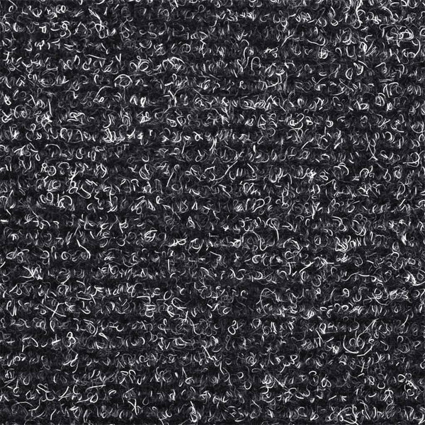 Dunkelgraue selbstklebende Treppenmatten Corbett 65x21x4cm (5 St.)