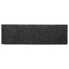 Graue Treppenmatten Tuberon 65x21x4cm (5 Stk. Nadelfilz)