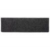 Graue Treppenmatten Tuberon 65x21x4cm (10 Stück Nadelfilz)
