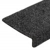 Graue Treppenmatten Tuberon 65x21x4cm (10 Stück Nadelfilz)