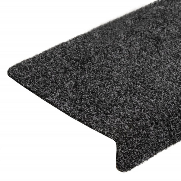 Graue Treppenmatten Tuberon 65x21x4cm (10 Stück Nadelfilz)