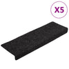 Treppenmatten Tuberon schwarz 65x21x4cm (5 Stk. Nadelfilz)