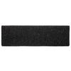 Schwarze Treppenmatten Tuberon 65x21x4cm (10 Stück Nadelfilz)