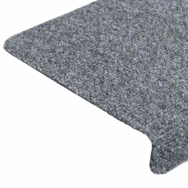 Hellgraue Stufenmatte Tuberon 65x21x4cm (10 Stück Nadelfilz)