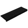 Schwarze Stufenmatten Vitold 65x21x4cm (10 Stück)