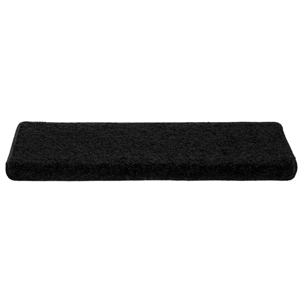 Schwarze Stufenmatten Vitold 65x21x4cm (10 Stück)