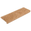 Beige Treppenmatten Vitold 65x21x4cm (10 Stk.)