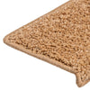 Beige Treppenmatten Vitold 65x21x4cm (10 Stk.)