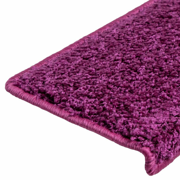 Treppenmatten Vitold 65x21x4cm violett (10 Stk.)