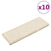Treppenstufenmatte Vitold 65x21x4cm (10 Stück) Weiß