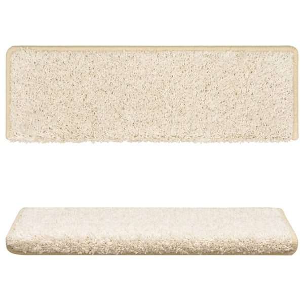 Treppenstufenmatte Vitold 65x21x4cm (10 Stück) Weiß