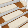 Treppenstufenmatte Vitold 65x21x4cm (10 Stück) Weiß