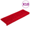 Roter Treppenteppich Vitold 65x21x4cm (10 Stk.)