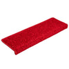 Roter Treppenteppich Vitold 65x21x4cm (10 Stk.)