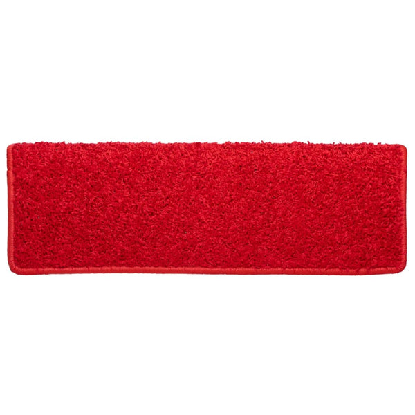 Roter Treppenteppich Vitold 65x21x4cm (10 Stk.)
