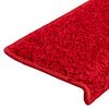 Roter Treppenteppich Vitold 65x21x4cm (10 Stk.)