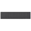 Anthrazitfarbener Läufer Cotti 50x250cm