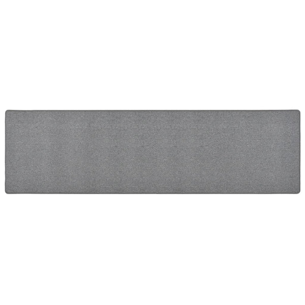 Dunkelgrauer Läufer Cotti 50x200cm